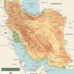 Map of Iran