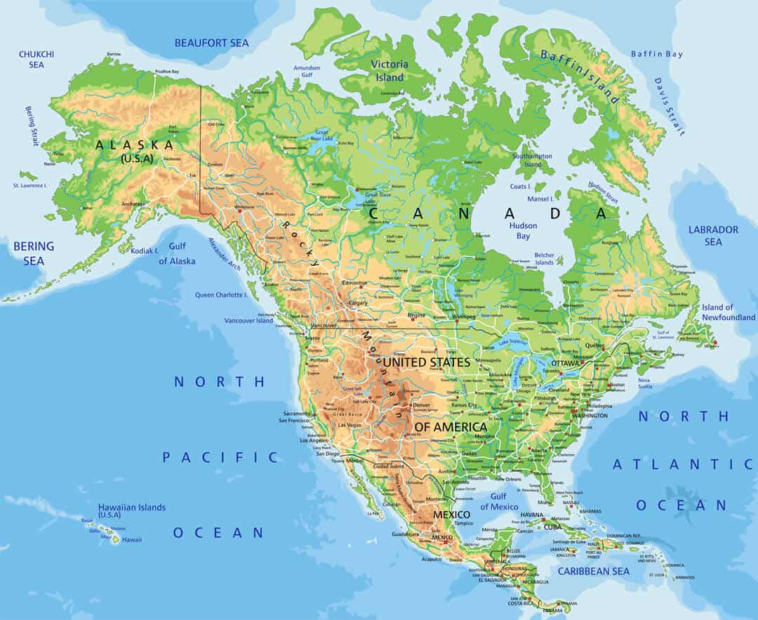 map of the usa