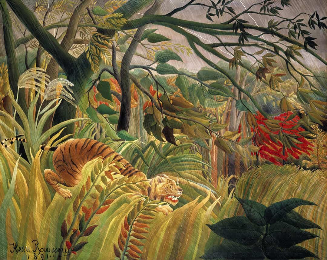 rousseau tiger painting