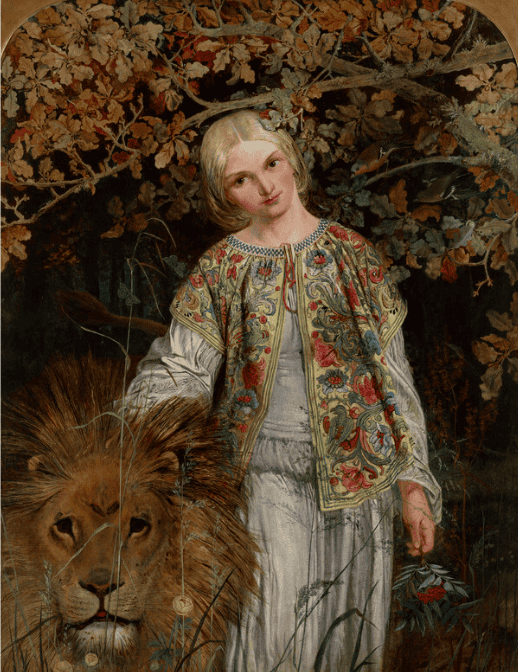 una and the lion william bell