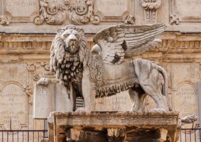 lion of St. Mark Piazza delle Erbe 4th - 3rd Century BC