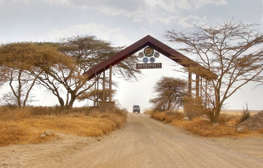 Entrance to Serengeti National Park