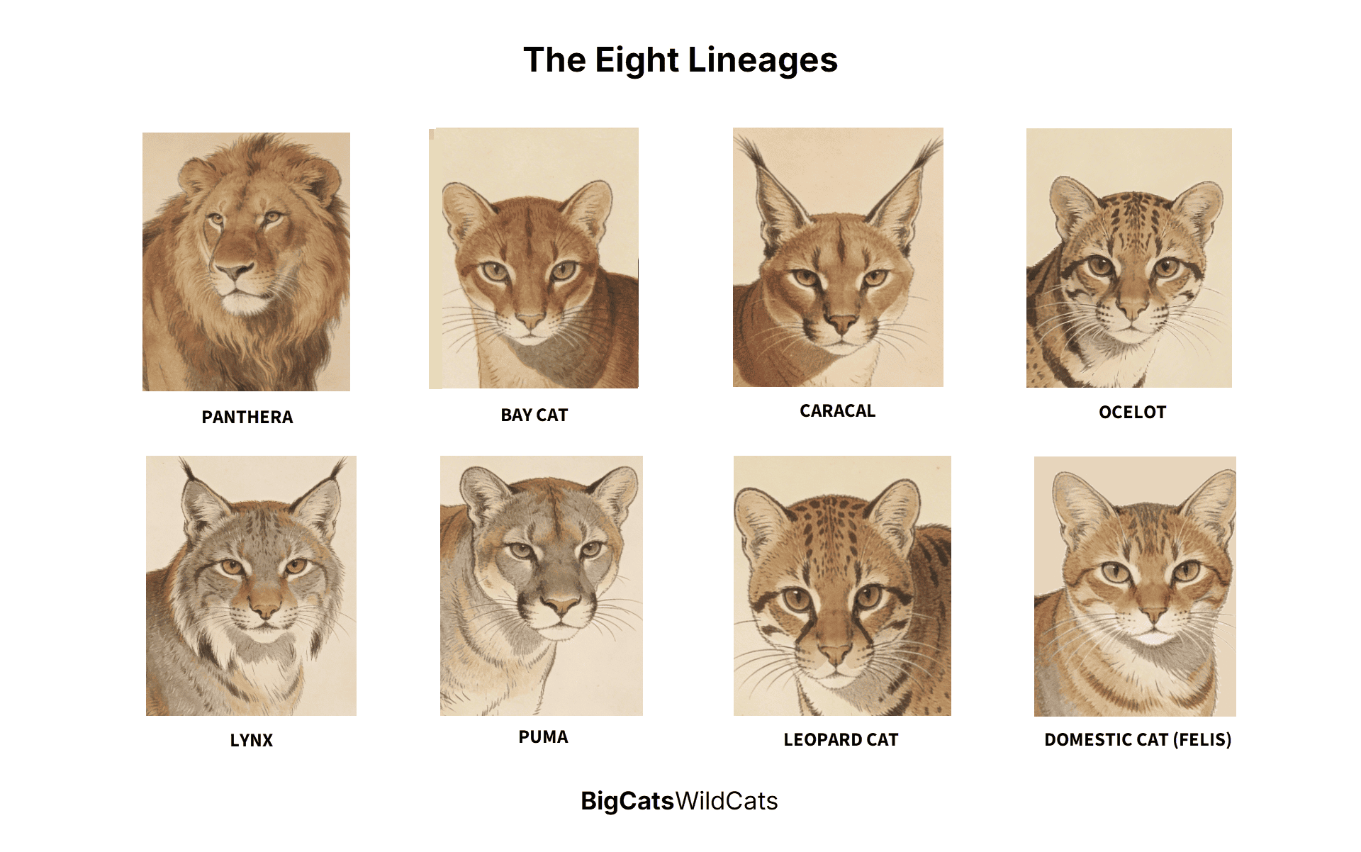 wild cat lineages - 8