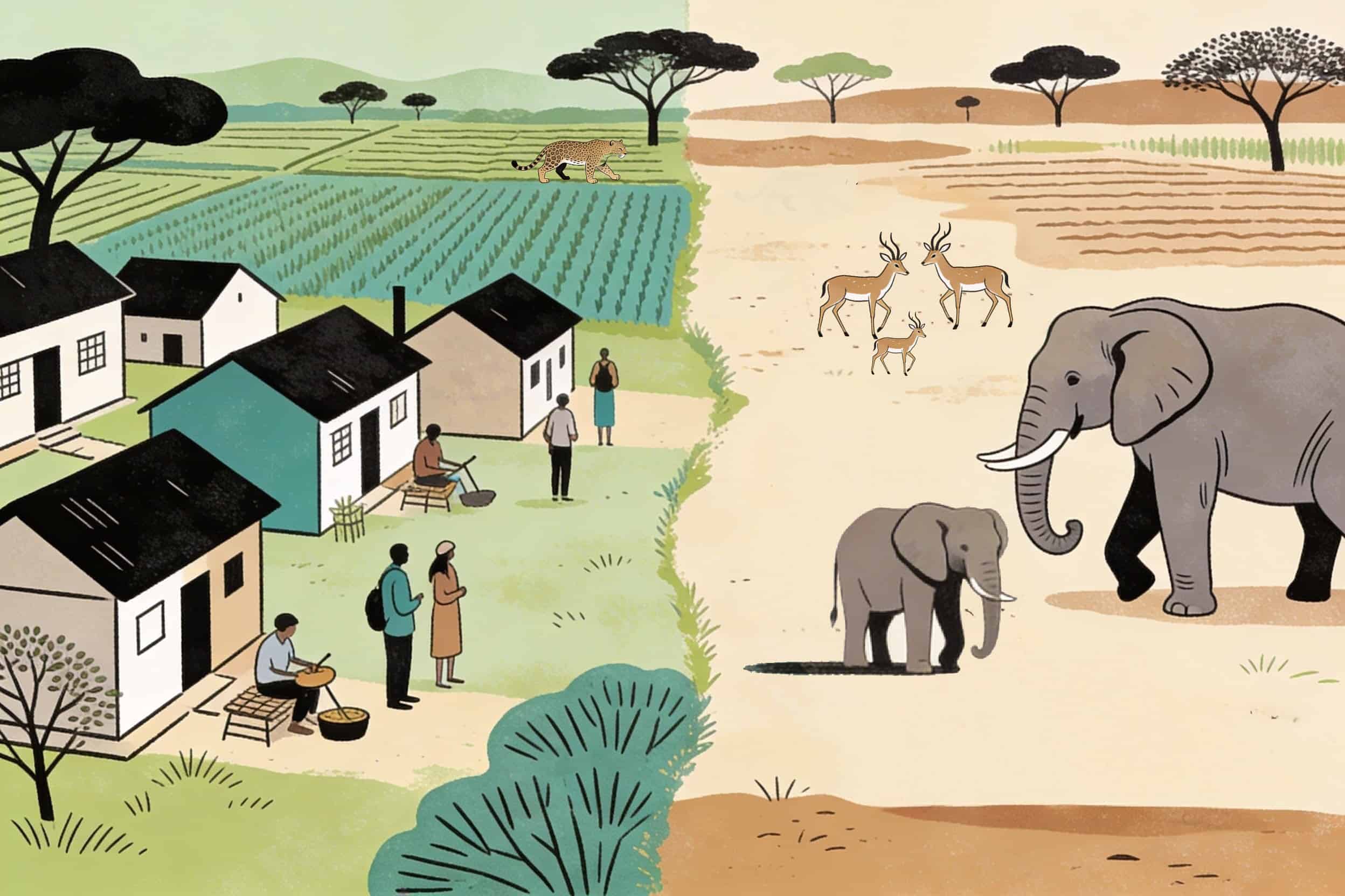 community-based conservagtion - animals and people